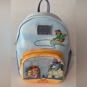 Loungefly Disney Talespin Crew Group Portrait Mini Backpack NWT